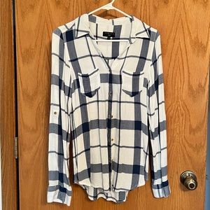 Plaid Flannel Shirt Extra Small